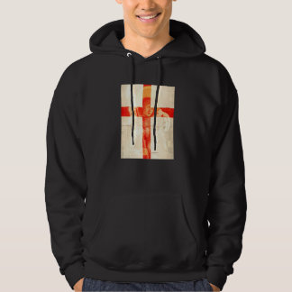 England St George's kors Patriotisk Hoodie