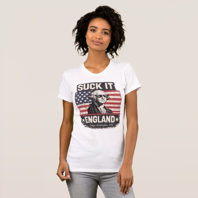 England, Suck It! T Shirt (Hel framsida)