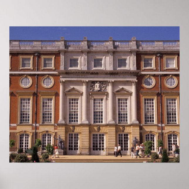 England, Surrey, Hampton Court Palace. 2 Poster (Framsidan)