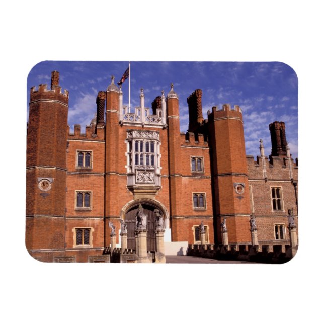England, Surrey, Hampton Court Palace. 3 Magnet (Horisontell)