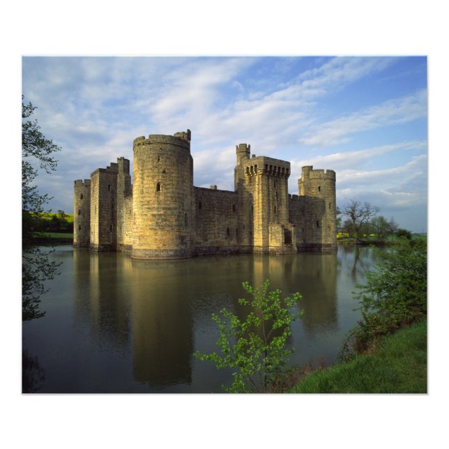 England, Sussex, Bodiam Castle Fototryck (Framsidan)