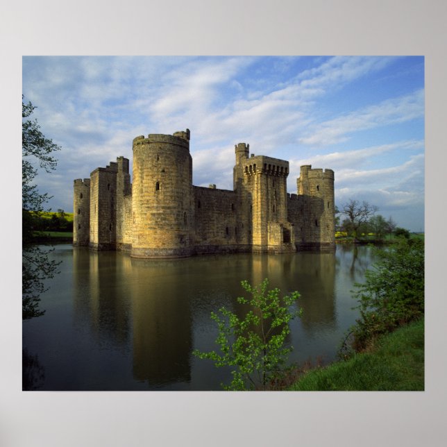 England, Sussex, Bodiam Castle Poster (Framsidan)