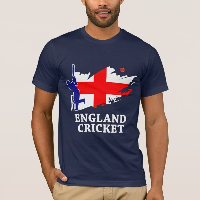 England syrsaengelska som flagga borstar, slår t shirt (Framsida)
