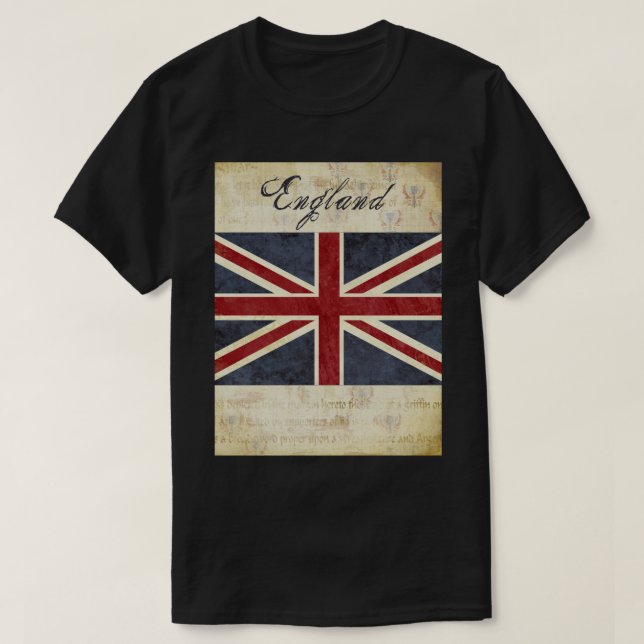 England T-Shirt Souvenir (Design framsida)