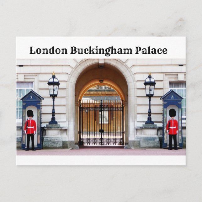 England Tourism London Buckingham Palace Postcard Vykort (Framsida)