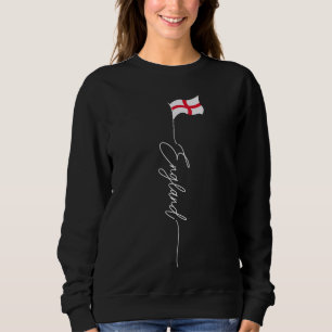 England, UK English Flagga, English Patriotic Sign T Shirt