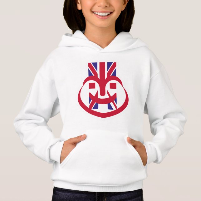 ENGLAND UK FACE HEART BY MASANSER T SHIRT (Framsida)