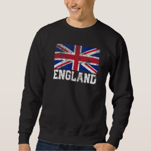 England Union Jack Flagga Pride Roots Land Family Lång Ärmad Tröja