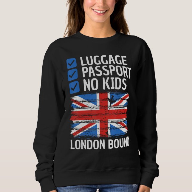England United Kingdom UK Travel Vacation Outfit T T Shirt (Framsida)