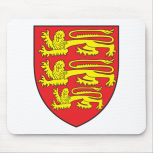 England vapensköld Mousepad Musmatta