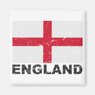 England vintageflagga magnet