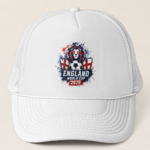 England VM 2026 Lejon Fotboll Lastbilschaufförshat Keps