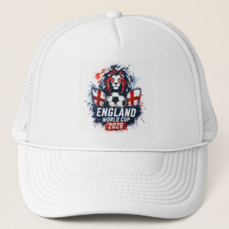 England VM 2026 Lejon Fotboll Lastbilschaufförshat Keps