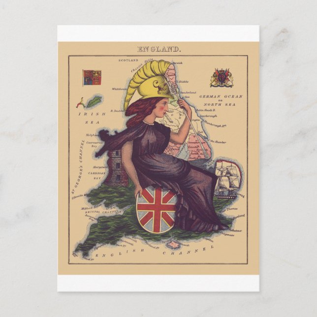 England Vykort (Framsida)