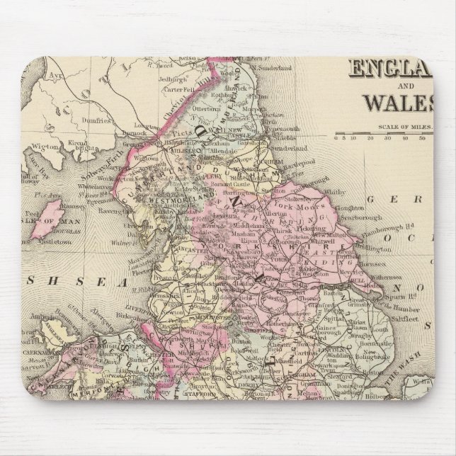England, Wales 5 Musmatta (Framsidan)
