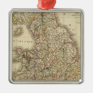 England Wales Julgransprydnad Metall