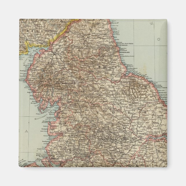 England, Wales, N Magnet (Framsidan)