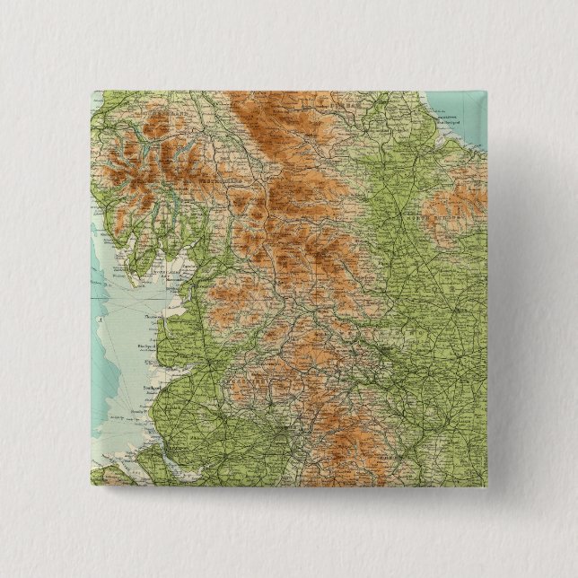 England & Wales, norra delen Knapp (Framsida)