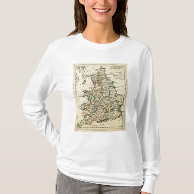 England Wales romare som är modern Tee (Framsida)