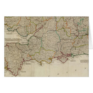 England, Wales, söder Hälsningskort