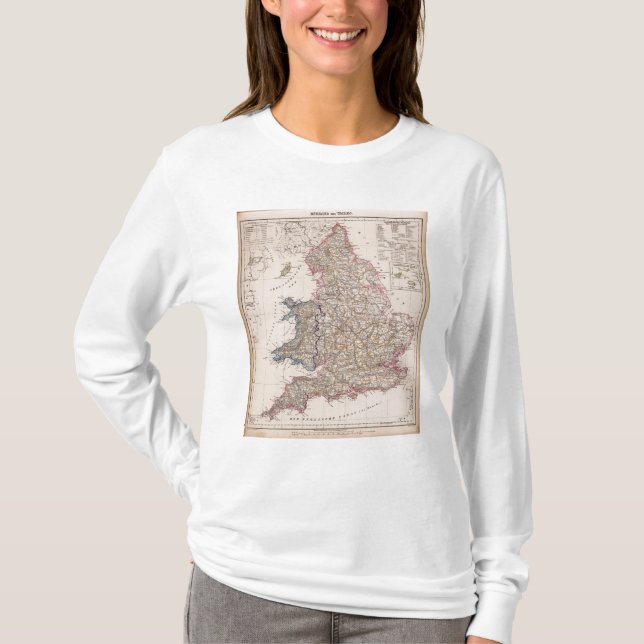 England Wales T Shirt (Framsida)