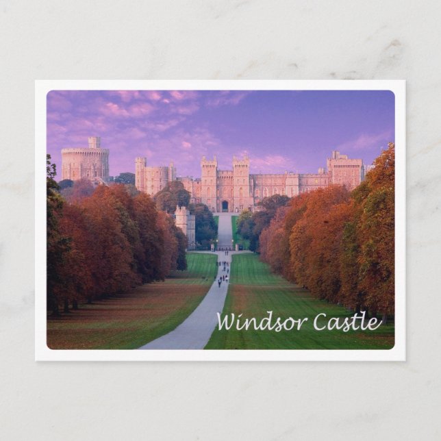 England - Windsor Castle - vycard Vykort (Framsida)