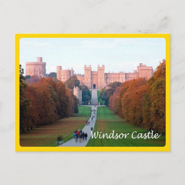 England - Windsor Castle - Vykort (Framsida)