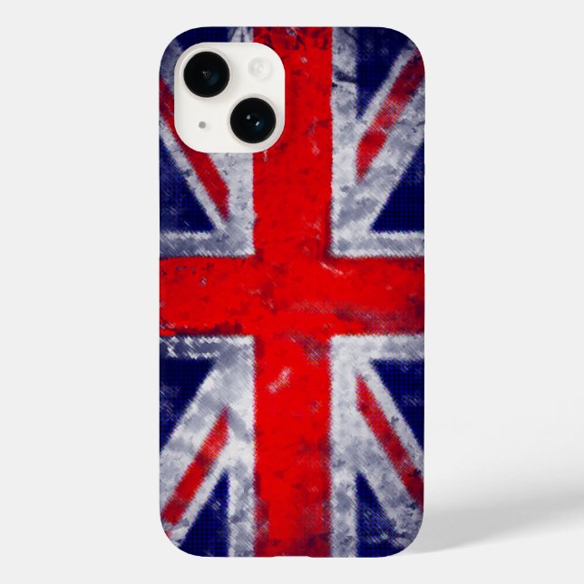 Englands blå och röda flagga (Baksida)