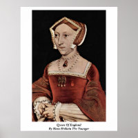 Englands drottning av Hans Holbein The Younger
