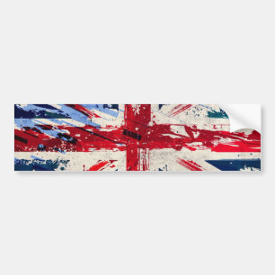 Englands flagga Bumper Sticker Bildekal