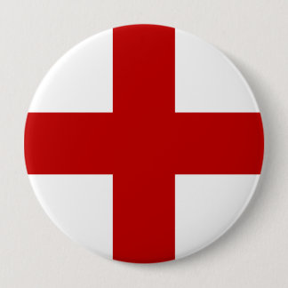 Englands flagga eller Sankt Georgskorset Knapp