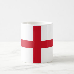Englands flagga kaffemugg