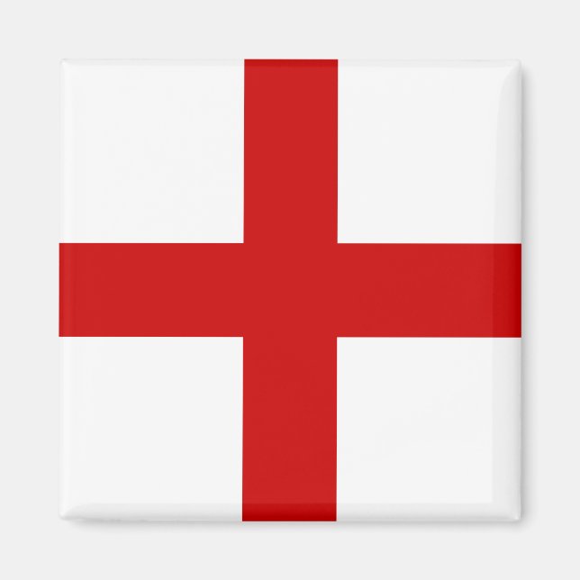 Englands flagga magnet (Framsidan)