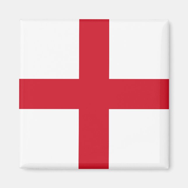 Englands flagga magnet (Framsidan)