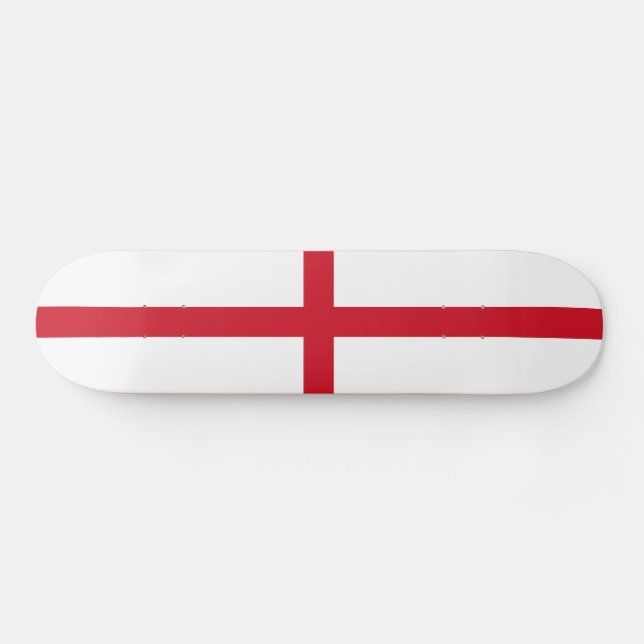 Englands flagga mini skateboard bräda 18,5 cm (Horz)