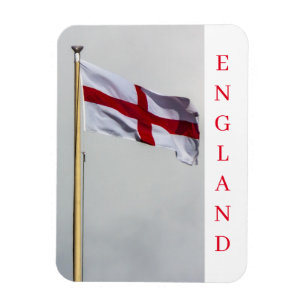 Englands flagga - nära kylmagnet magnet