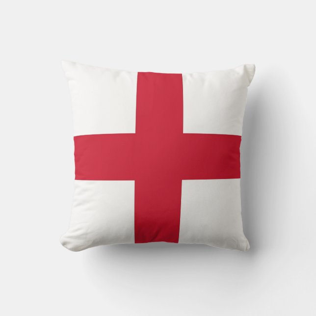 Englands Flagga på American MoJo Pillow Kudde (Framsida)