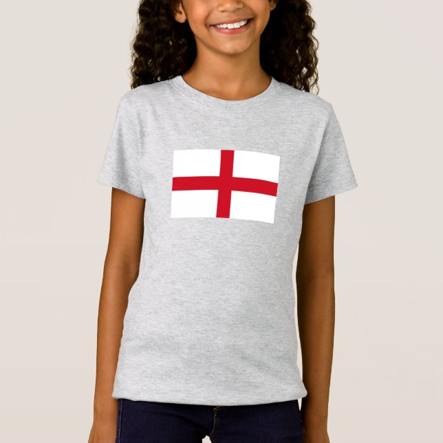 Englands flagga t shirt (Framsida)