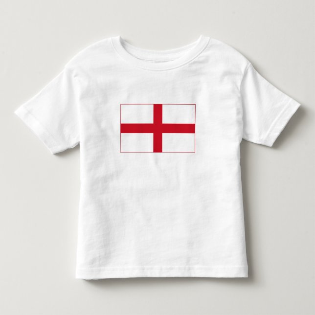 Englands flagga t shirt (Framsida)
