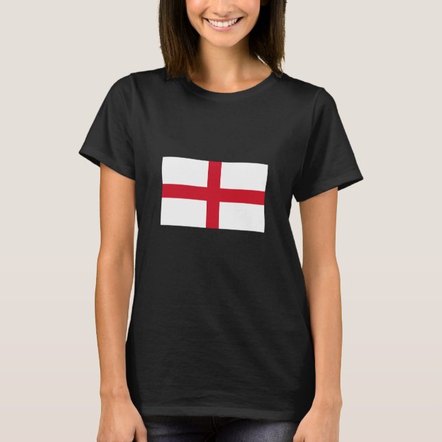 Englands flagga t shirt (Framsida)