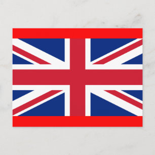 Englands flagga vykort