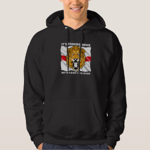Englands fotboll Lejon sin kommande Hom Hoodie