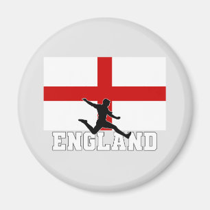 Englands fotbollsfotbollslag magnet