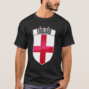 Englands fotbollssupporter, engelsk fotbollsspelar t shirt