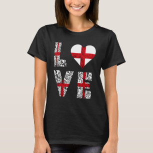 Englands Kärlek St George's Kor Engelska Roots Eng T Shirt