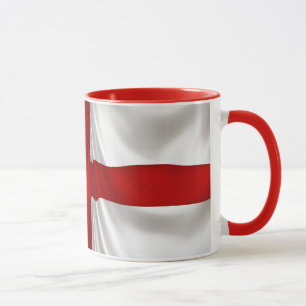 Englands St George Kor Patriotic Flagga Mugg