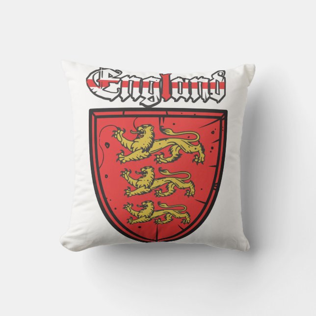 Englands statsvapen kudde (Framsida)