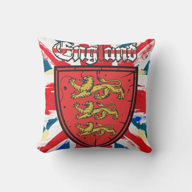 Englands statsvapen kudde (Framsida)