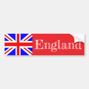 Englands stötfångare bildekal