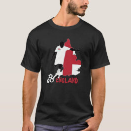 Englands svarta T-shirt. 01 T Shirt